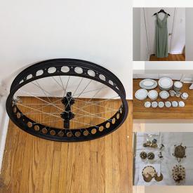 MaxSold Auction: This online auction features new items such as wedding gowns and bridesmaid dresses, e-bike rims, hand tools, cosmetics, glassware, and watches, art books, golf clubs, costume jewelry and much  more!